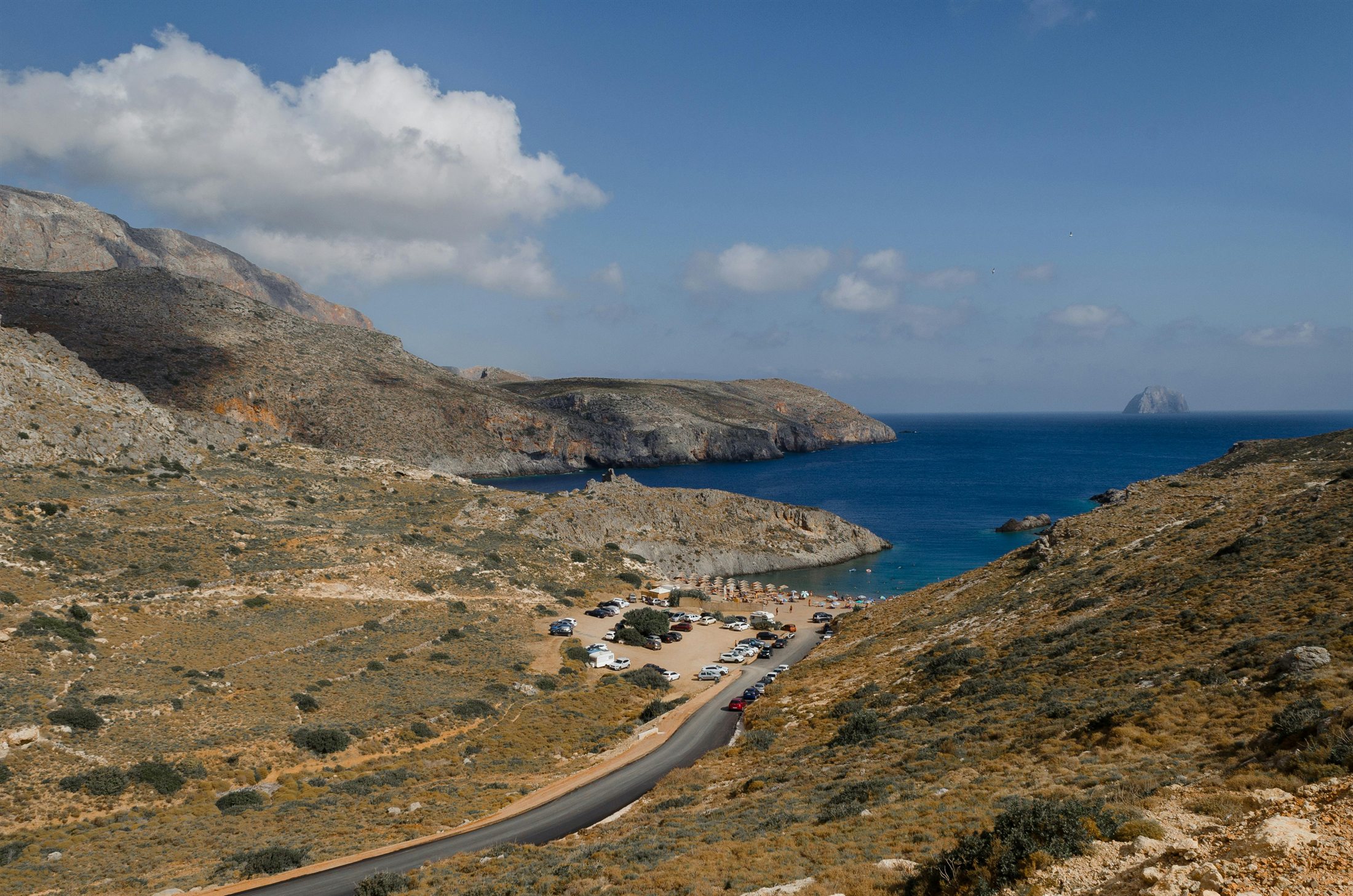 Sunset beaches in Kythira — CalmBeach