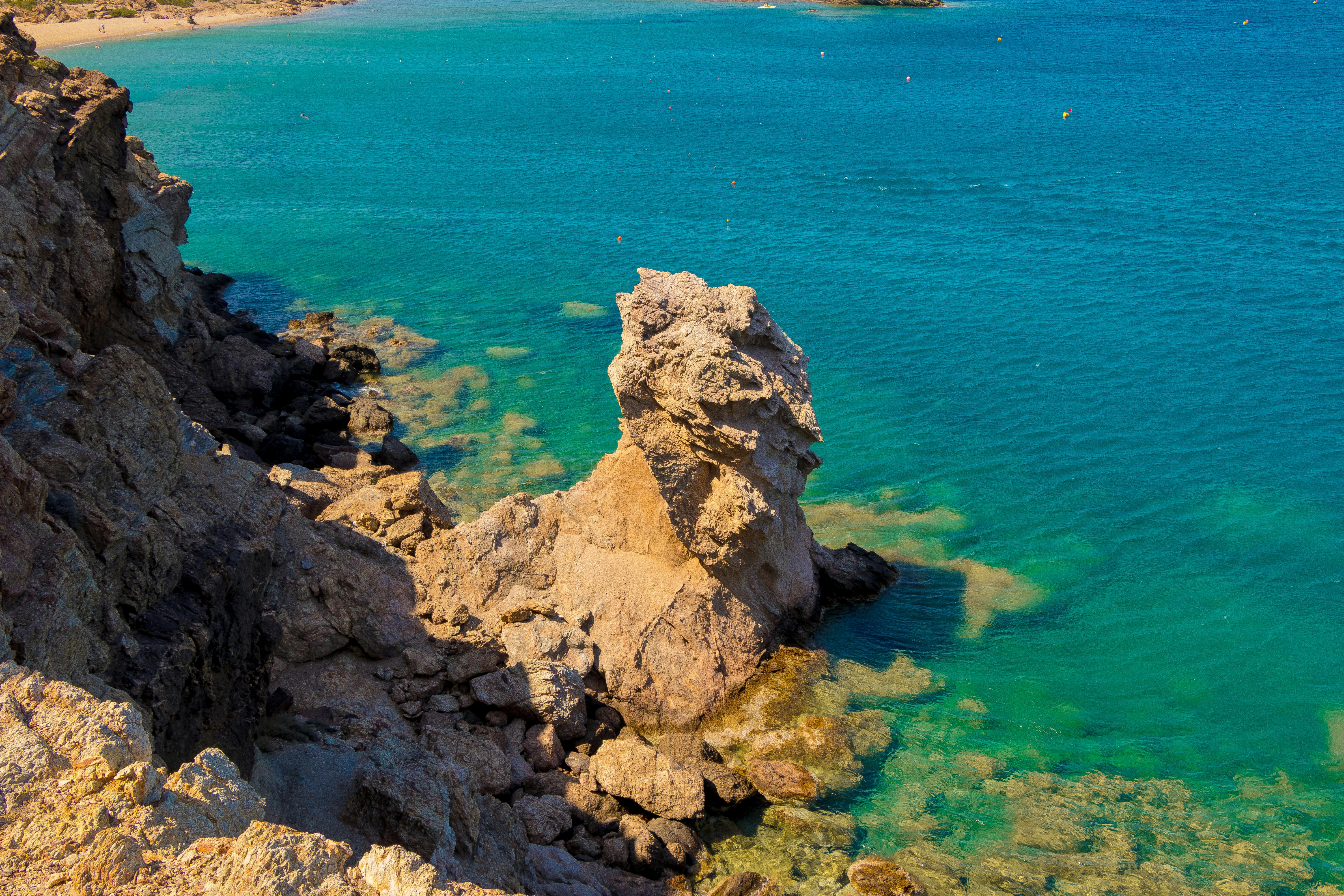 Strände auf Rethymno mit Beachbar — CalmBeach