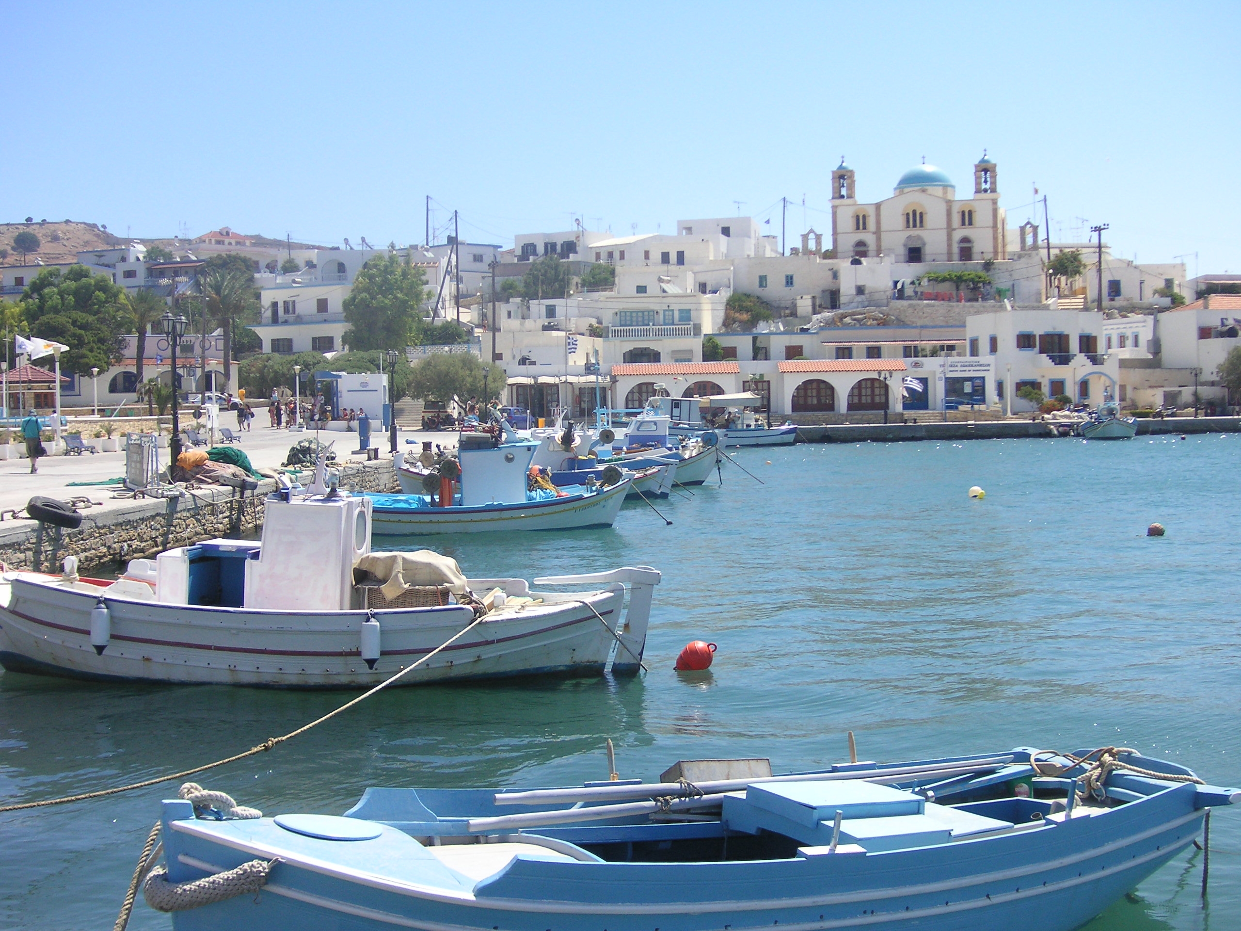 Sandy beaches in Lipsi — CalmBeach