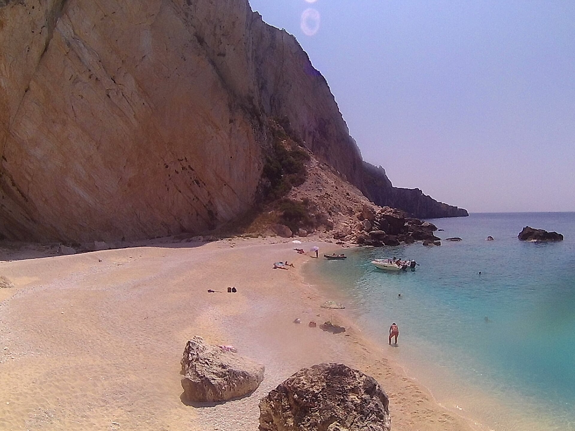 Beaches in Othonoi usually better when the maistros blows — CalmBeach
