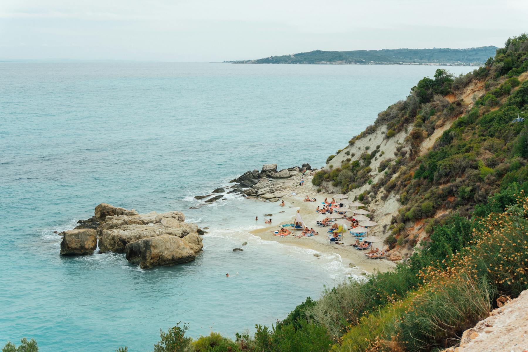 Beaches with a beach bar in Zakynthos — CalmBeach