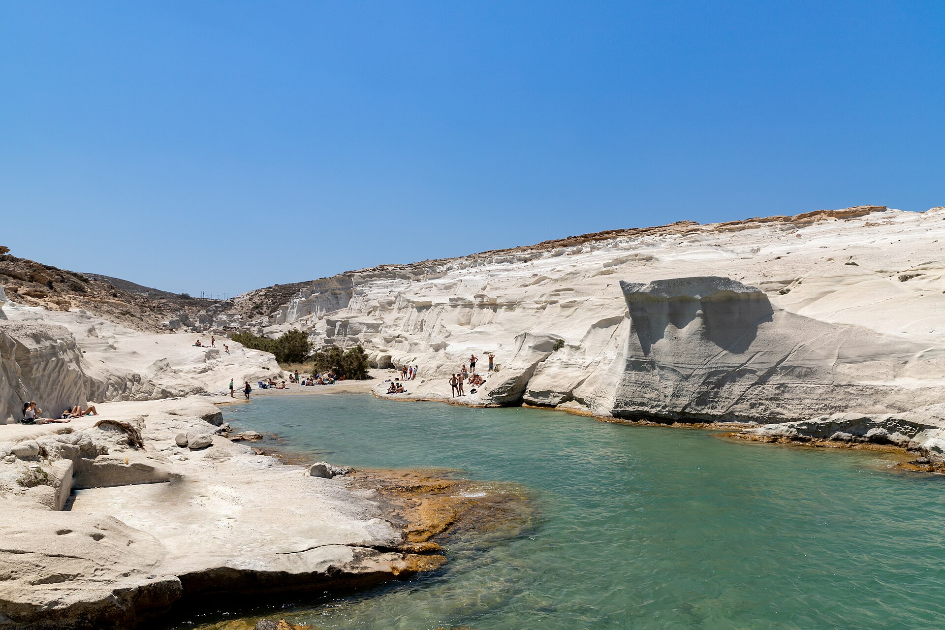Sandy beaches in Milos — CalmBeach